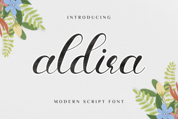 Aldira: A Handwritten Font for Modern Campaigns