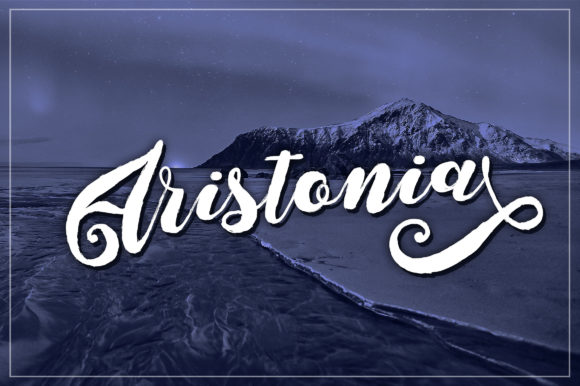 Aristonia: A Handwritten Font for Digital Elegance