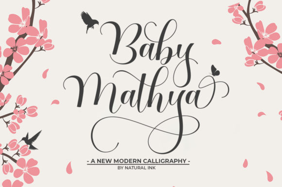 Baby Mathya: The Perfect Handwritten Font for Crafters