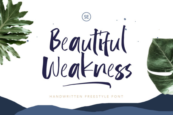 Beautiful Weakness: A Handwritten Font for Editorial Soul