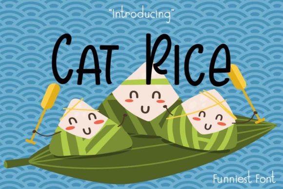 Cat Rice: A Handwritten Font for Social Campaigns