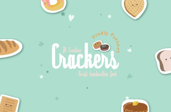 Crackers: A Handwritten Font for Editorial Charm