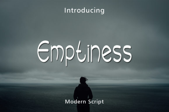Emptiness: A Handwritten Font for Digital Design