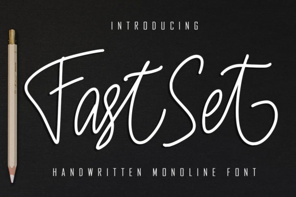 Fast Set: A Refined Handwritten Font for Modern Editors