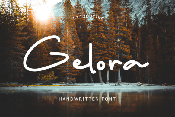 Gelora: A Handwritten Font for Modern Branding