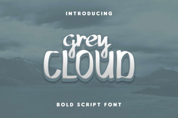 Grey Cloud: A Friendly Handwritten Font for Branding