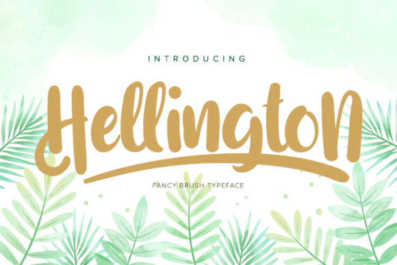Hellington: A Handwritten Font for Authentic Branding