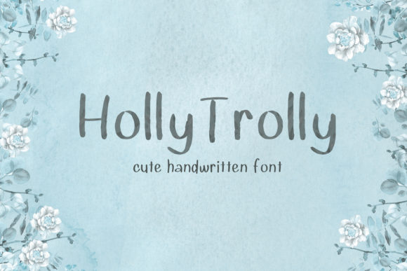 Holly Trolly: A Playful Script Font for Web Design