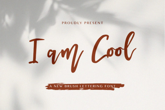 I Am Cool: A Relaxed Script Font for Modern Branding