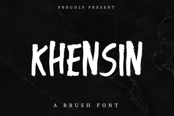 Khensin: A Bold Handwritten Font for Impact