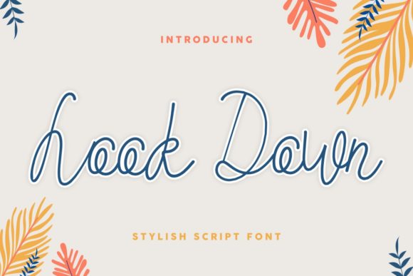 Look Down Font: A Designer’s Guide to Handwritten Elegance