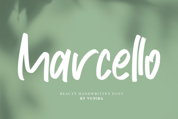 Marcello: The Handwritten Font That Elevates Brand Identity