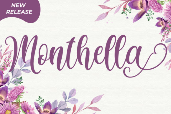 Monthella: A Timeless Handwritten Font for Editorial Design