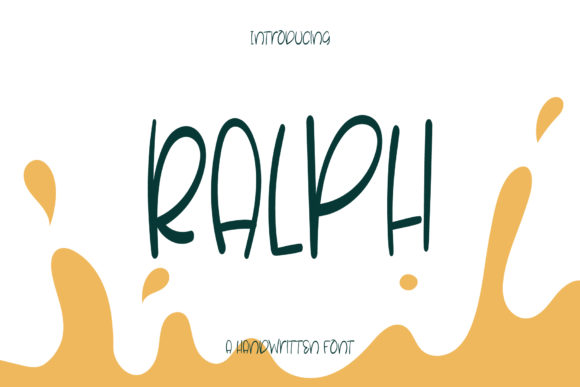Ralph: The Handwritten Font for Makers