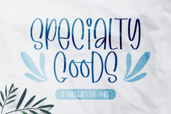 Reviewing Specialty Goods for Brand Identity