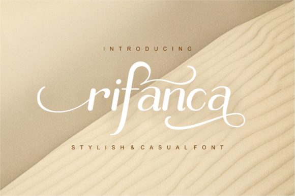 Rifanca: A Handwritten Font for Modern Web Design