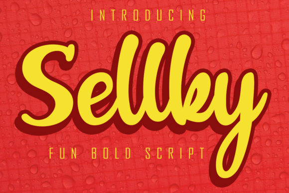 Sellky: A Handwritten Font for Bold Branding