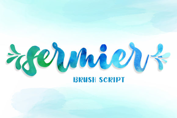Sermier Font: Elevating Campaign Visuals with Hand-Brushed Style