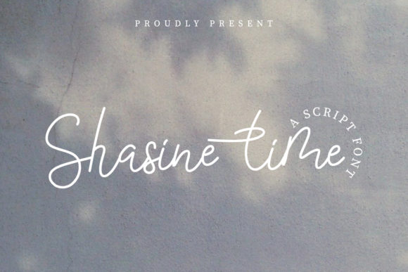 Shasine Time: A Handwritten Font for Clear Campaigns