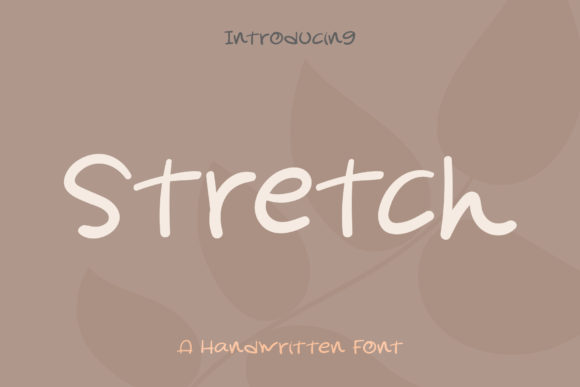 Stretch Font: Authentic Handwritten Style for Web Design