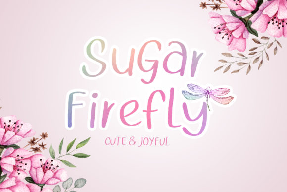Sugar Firefly: A Handwritten Typeface for Editorial Warmth