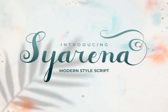 Syarena: The Handwritten Font That Elevates Brand Identity