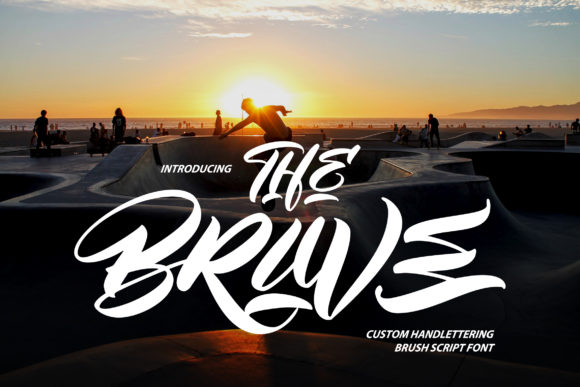 The Brave: A Handwritten Font for Bold Marketing