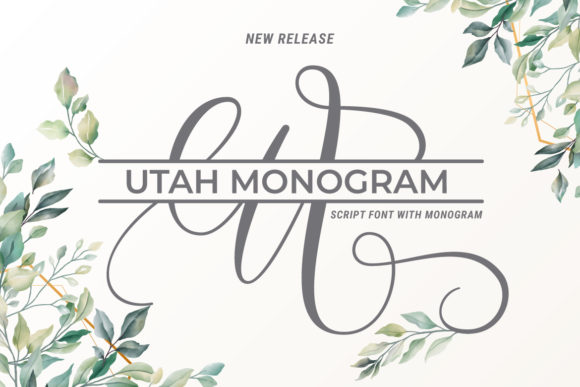 Utah Monogram: The Script Font That Elevates Campaigns
